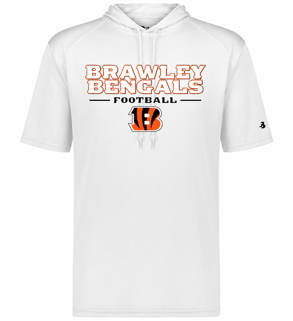 Adult Brawley Bengals B-Core Short Sleeve Hoodie