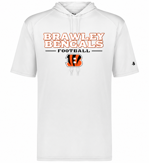 Adult Brawley Bengals B-Core Short Sleeve Hoodie