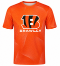Youth Brawley Bengals Warp Tee