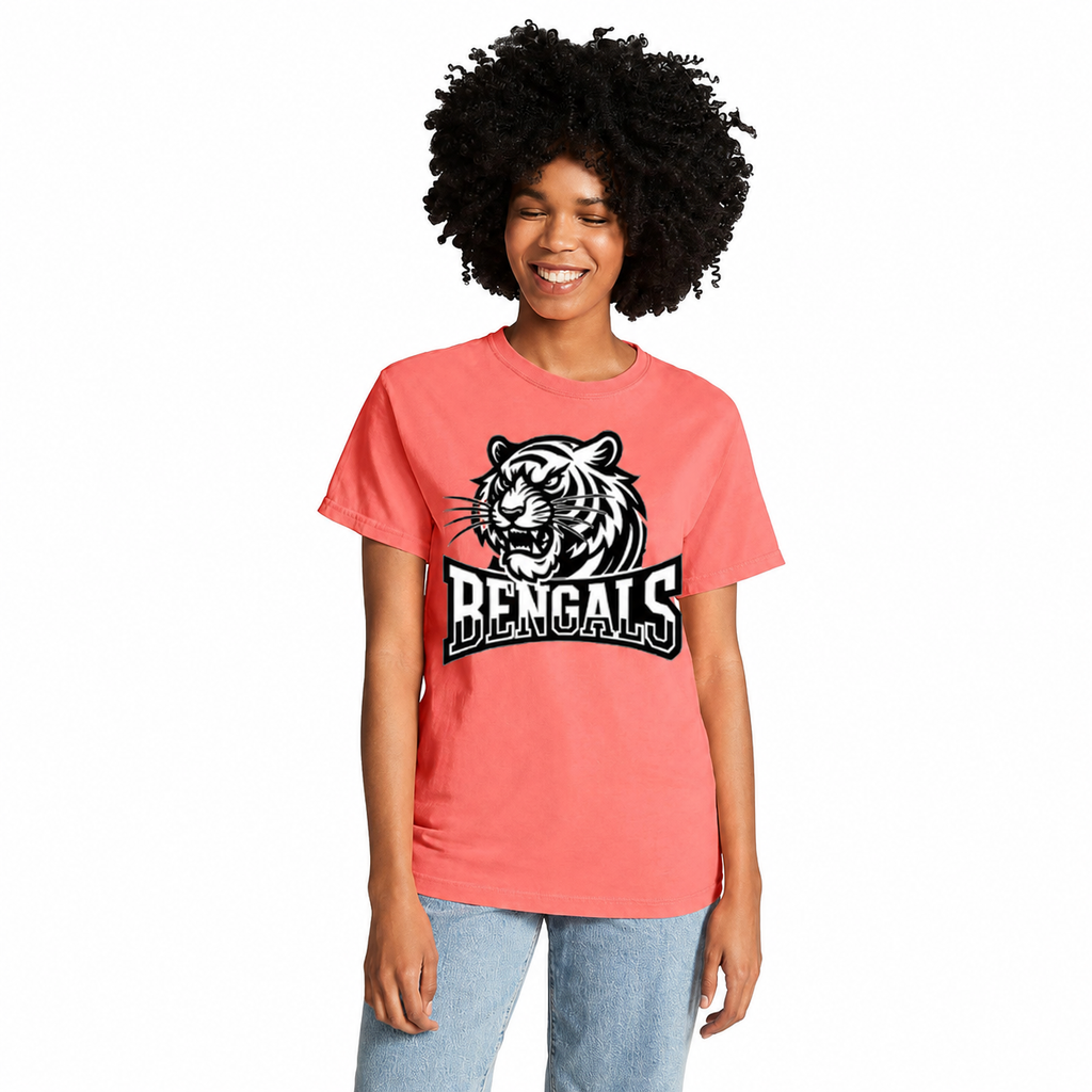 Ladies Brawley Bengals Ringspun T-Shirt