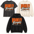 Brawley Bengals Distressed Block and Script
