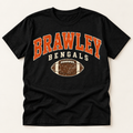 Brawley Bengals Varsity Football short-sleeve T-shirt