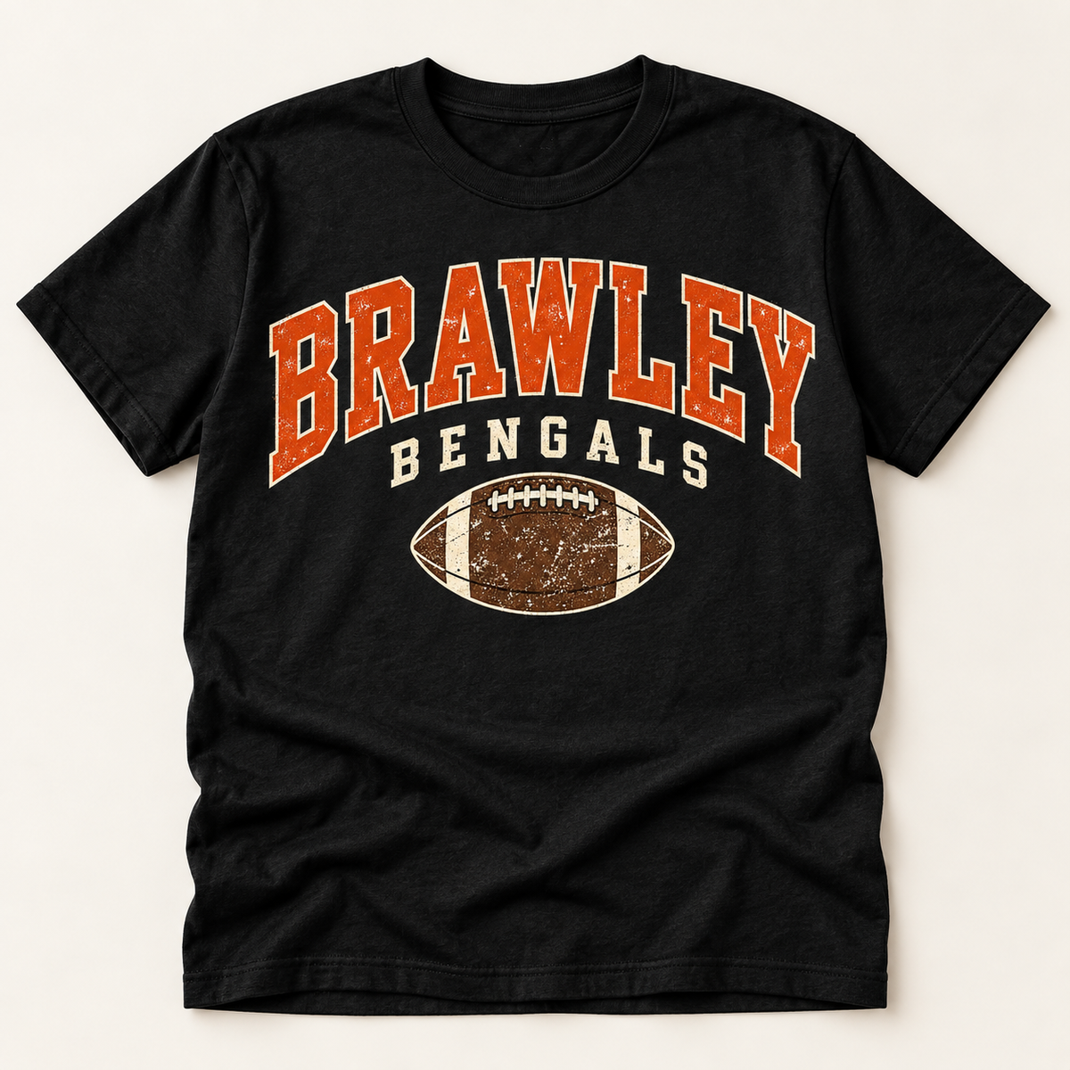 Brawley Bengals Varsity Football short-sleeve T-shirt