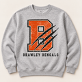 Brawley Bengals Claw-Mark B crewneck sweatshirt