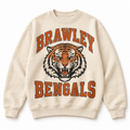 Brawley Bengals Vintage Tiger Crewneck